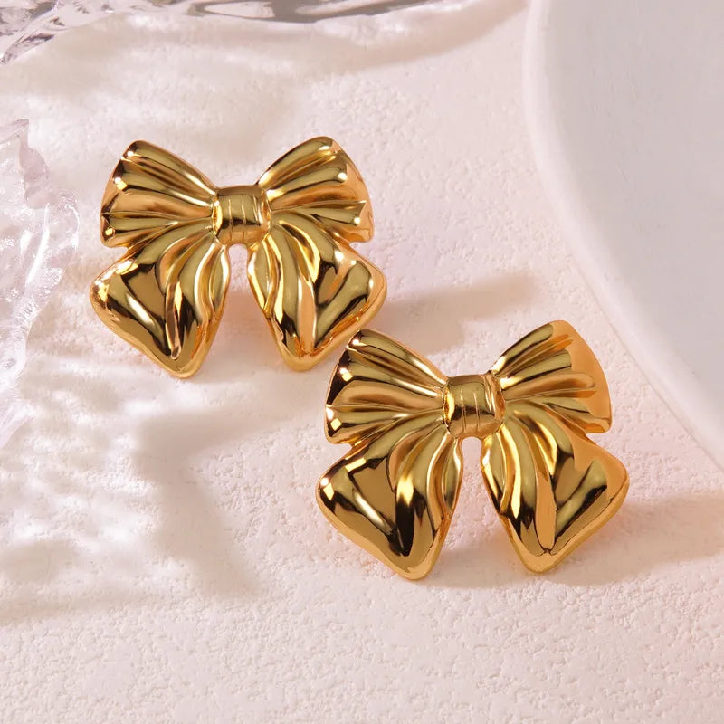Serene Bow Earrings