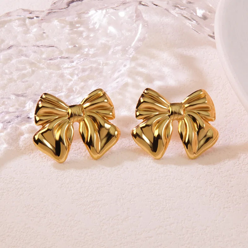 Serene Bow Earrings