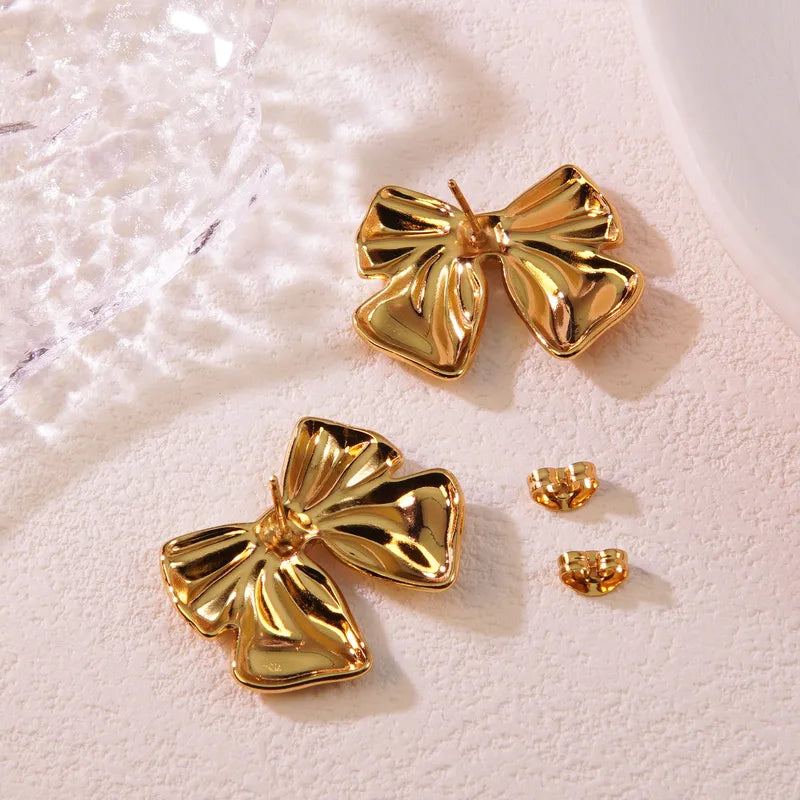 Serene Bow Earrings