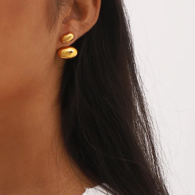Geometric Stud Earrings