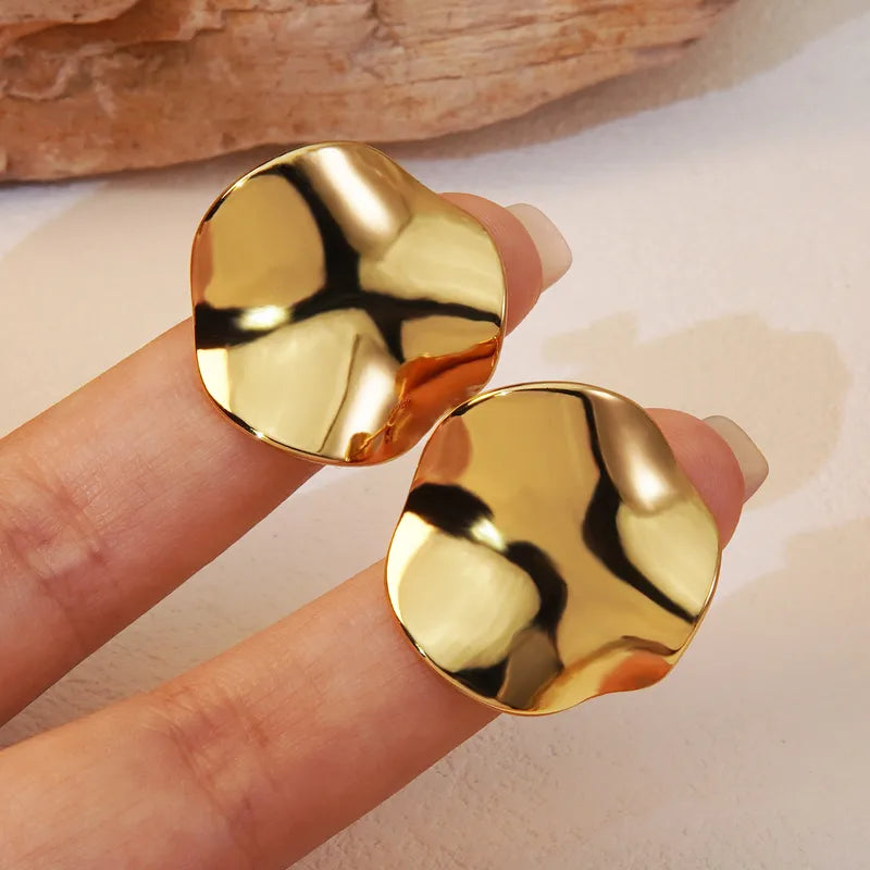 TriLuxe Stud Earrings