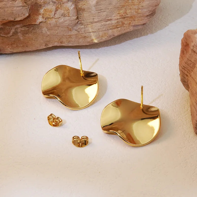 TriLuxe Stud Earrings