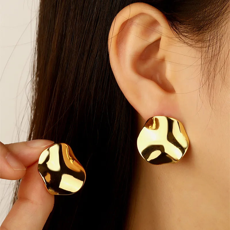 TriLuxe Stud Earrings