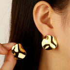 TriLuxe Stud Earrings