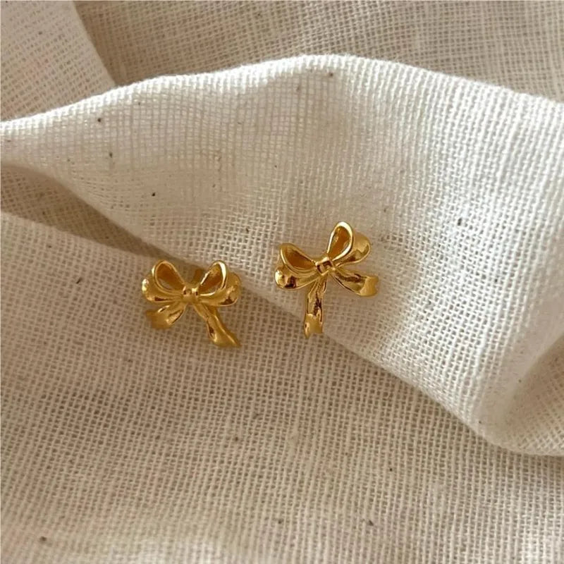 Bow Knot Stud Earrings