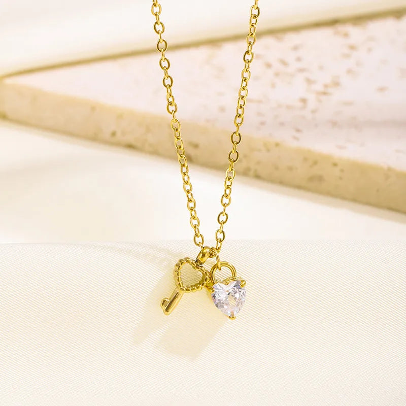 Cipher Heart Necklace